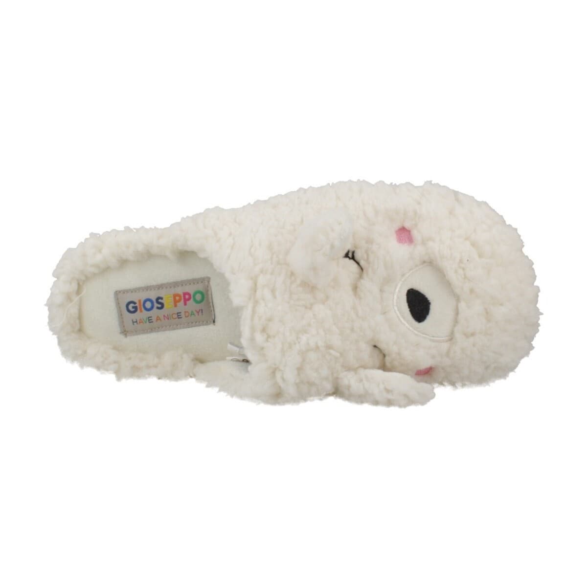 Girls' House Slippers Gioseppo White