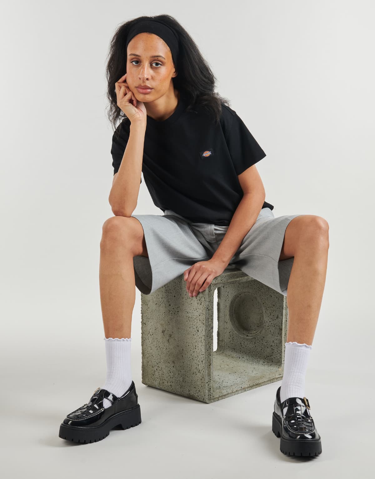 Women's T-Shirts Dickies Black