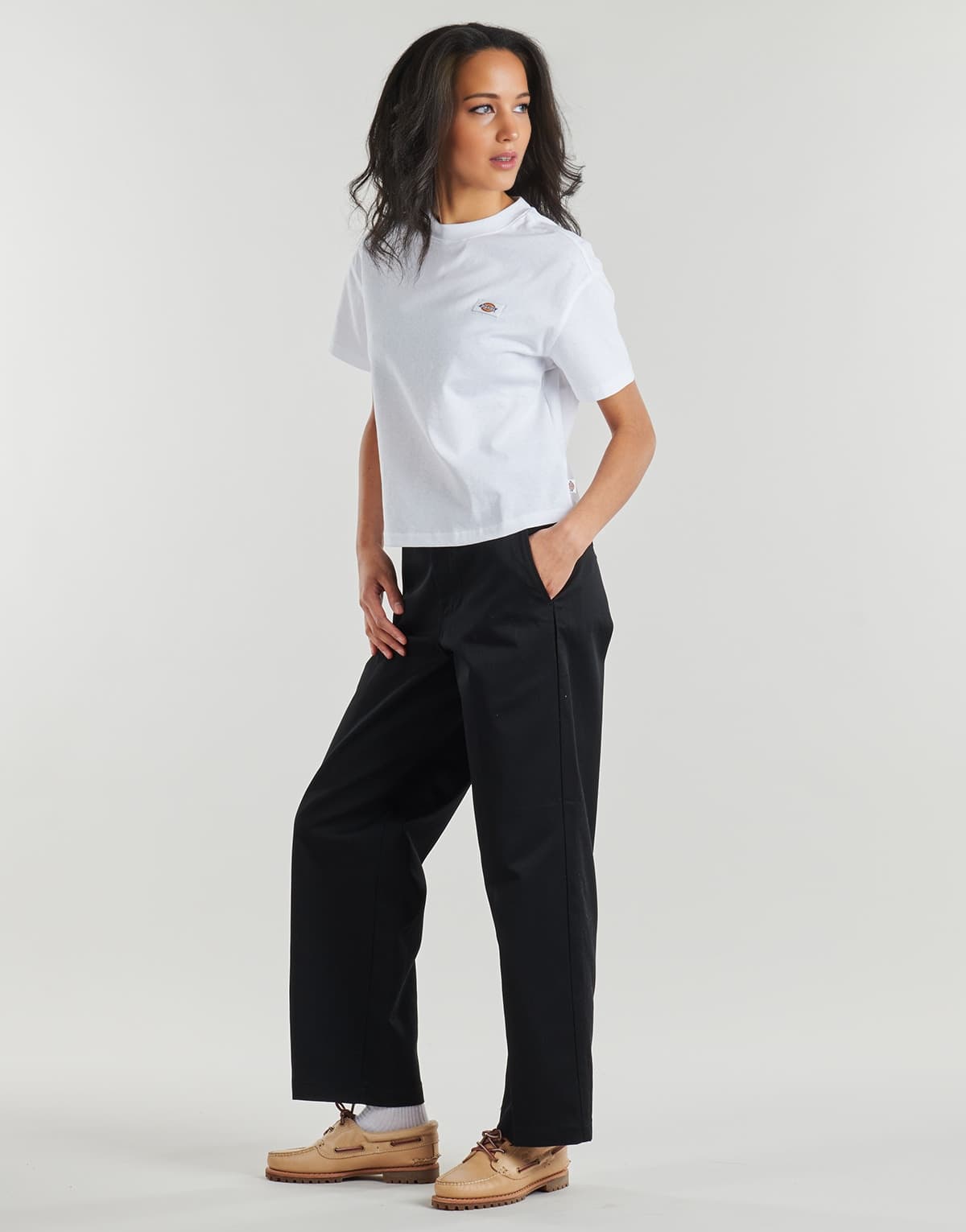 Women's T-Shirts Dickies White