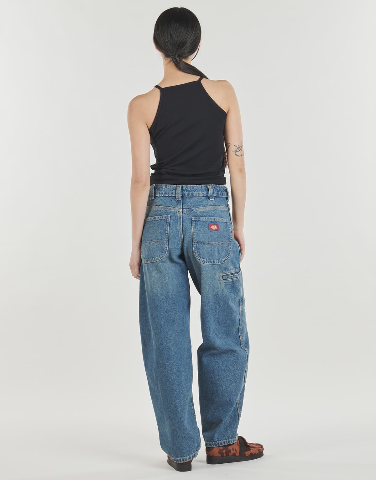 Women's Sleeveless Tops Dickies Black