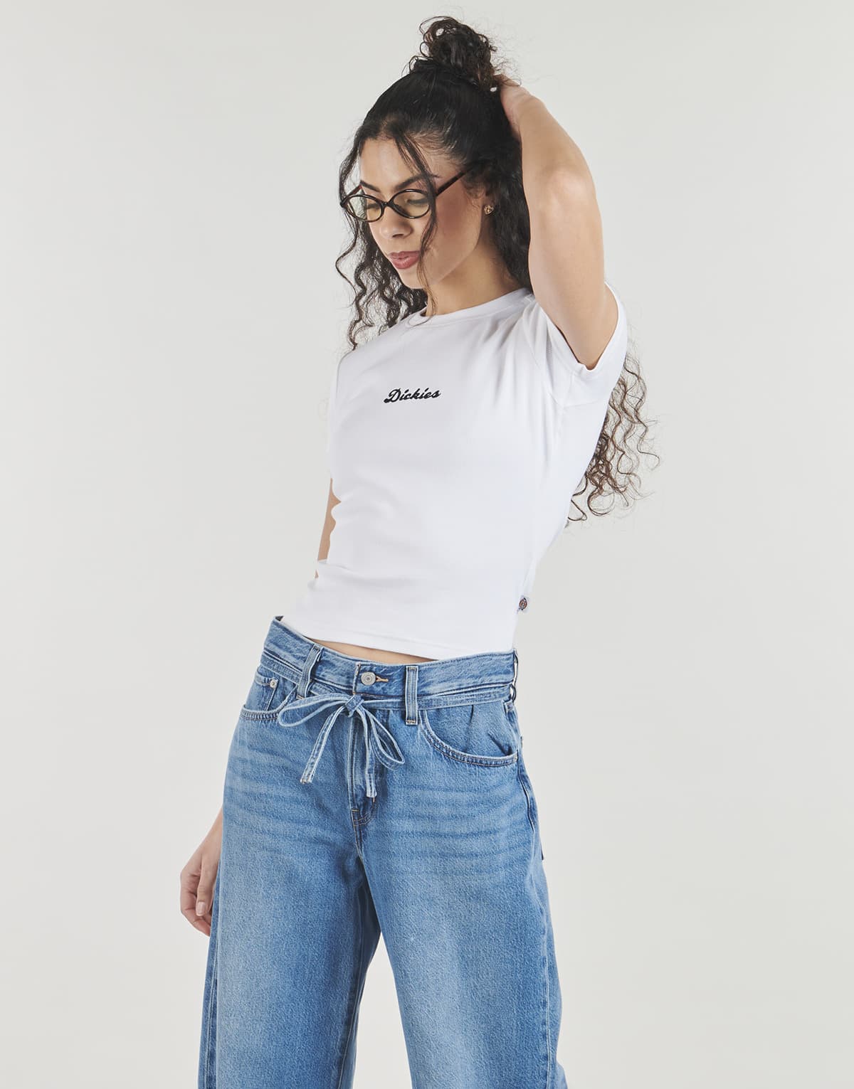 Women's T-Shirts Dickies White