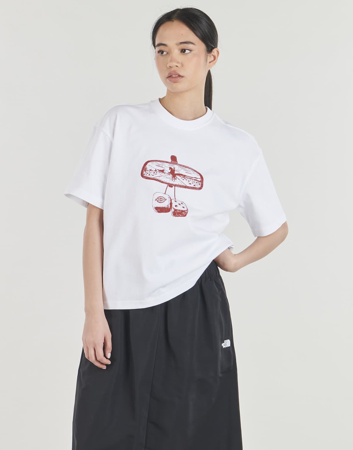 Women's T-Shirts Dickies White