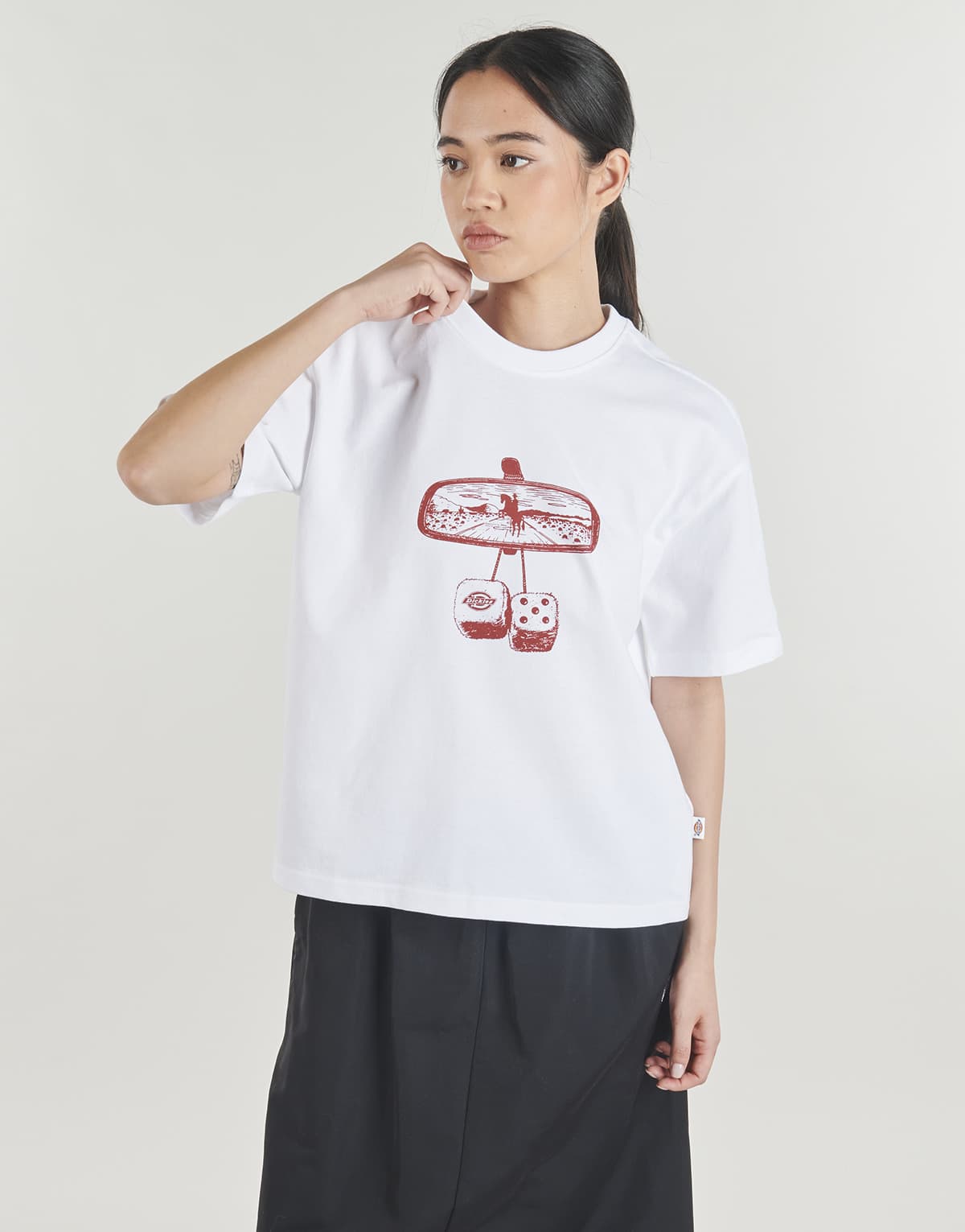 Women's T-Shirts Dickies White