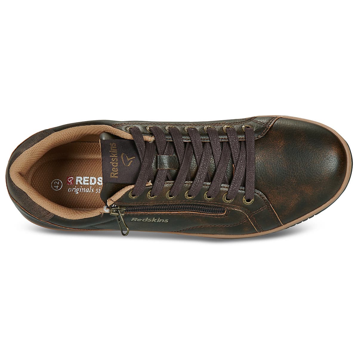 Men's Sneakers Redskins Brown