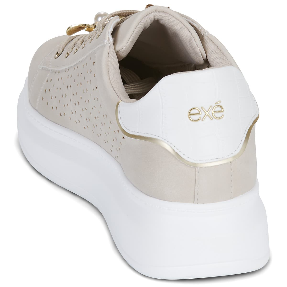 Women's Sneakers Exé Shoes Beige
