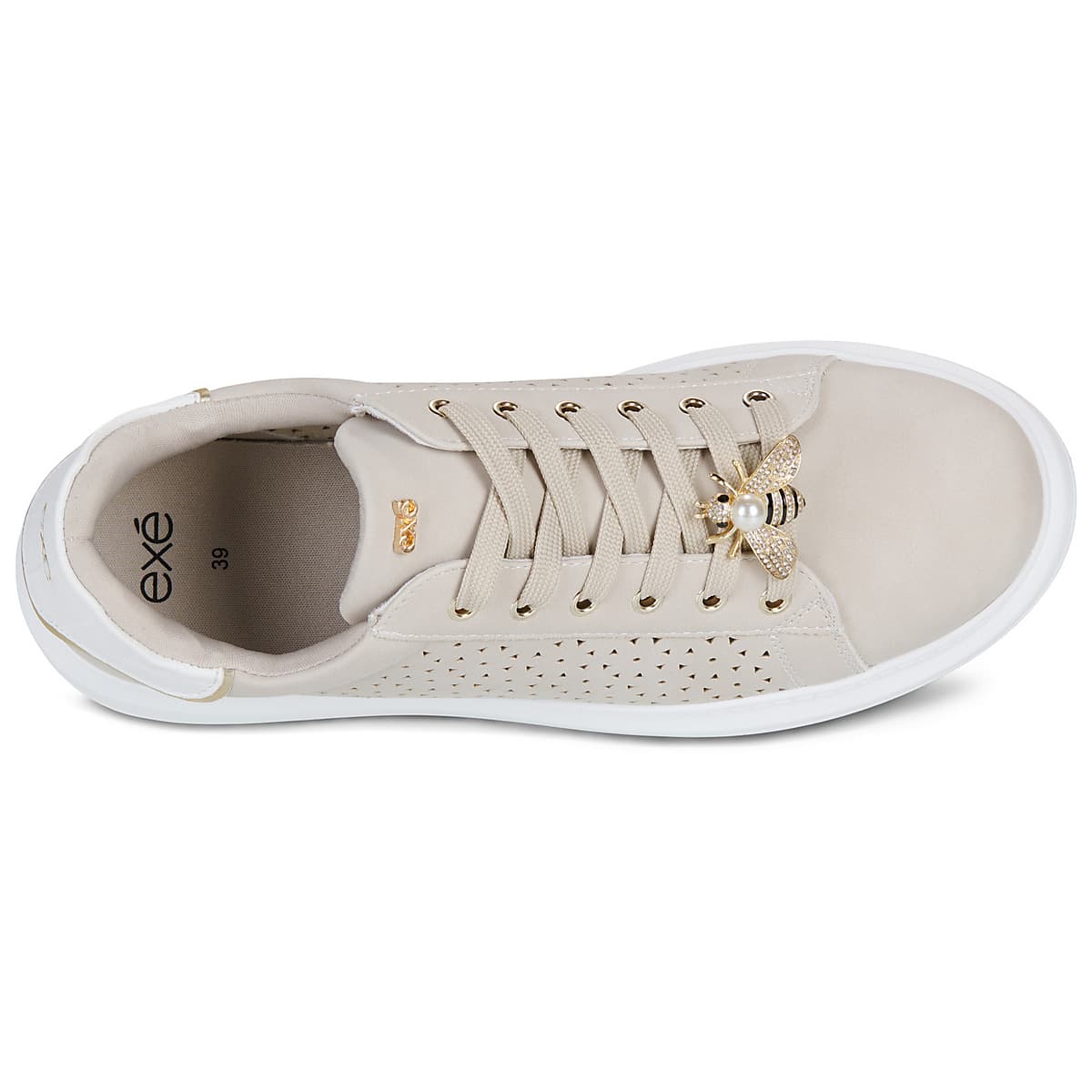 Women's Sneakers Exé Shoes Beige