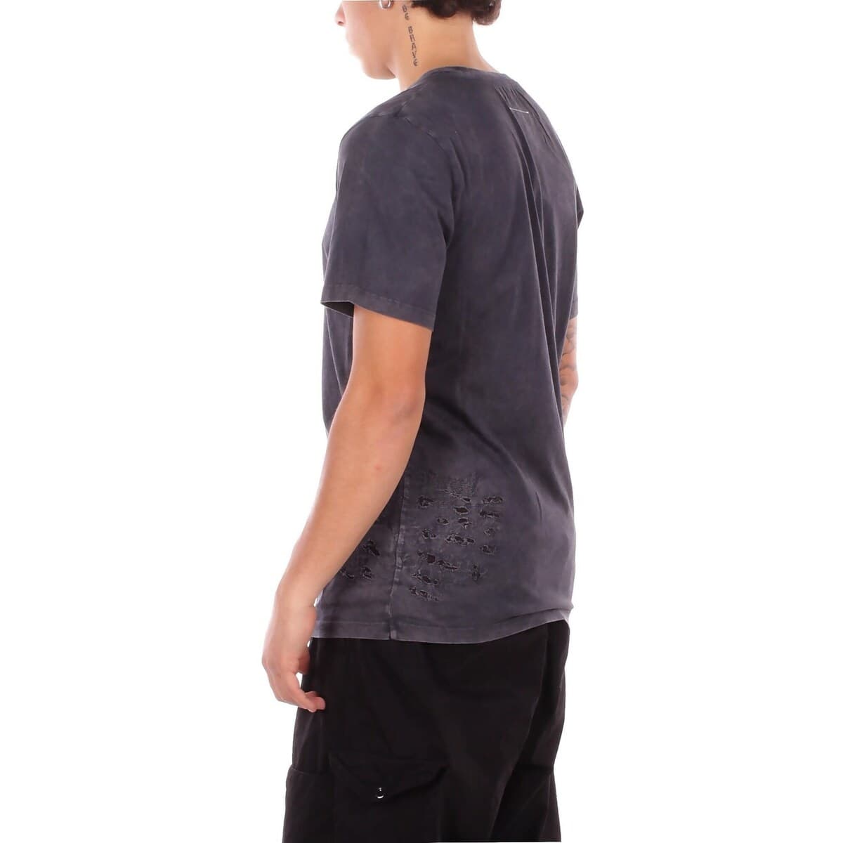 Boys' T-Shirts Mm6 Maison Margiela Black