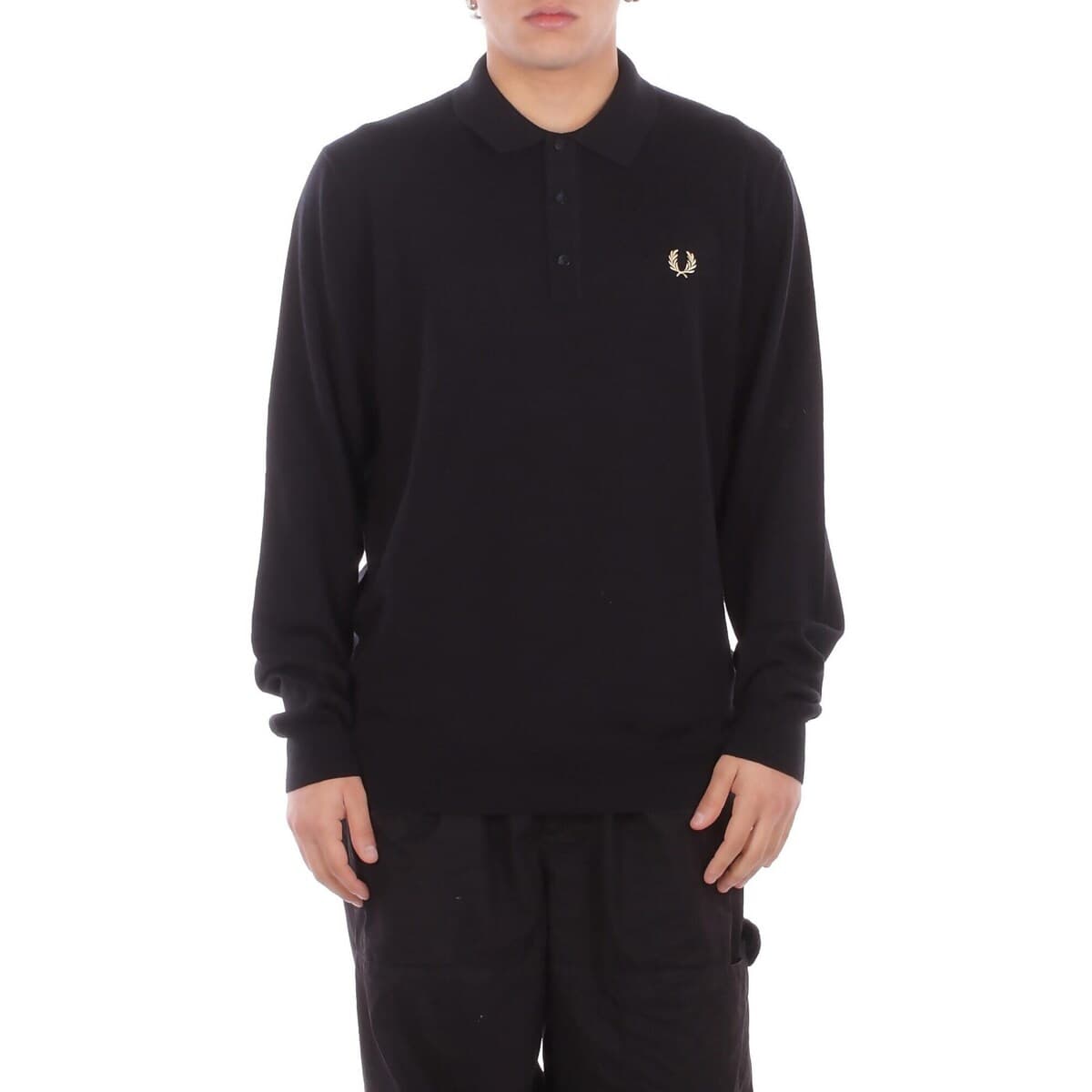 Men's Sweaters Fred Perry Black