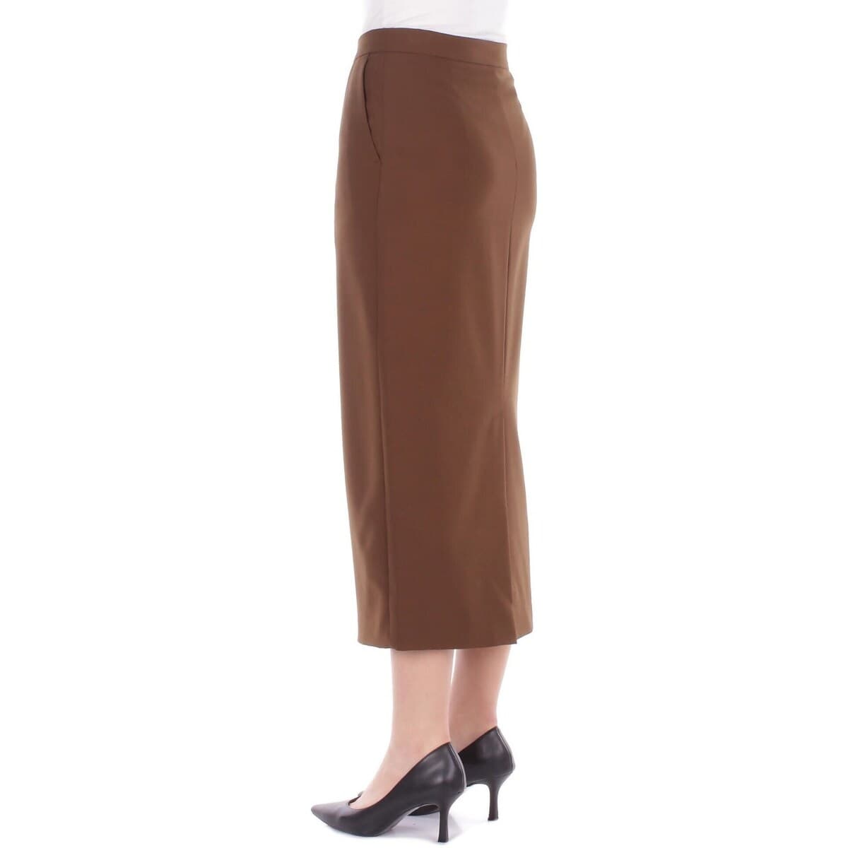 Women's Skirts Solotre Brown