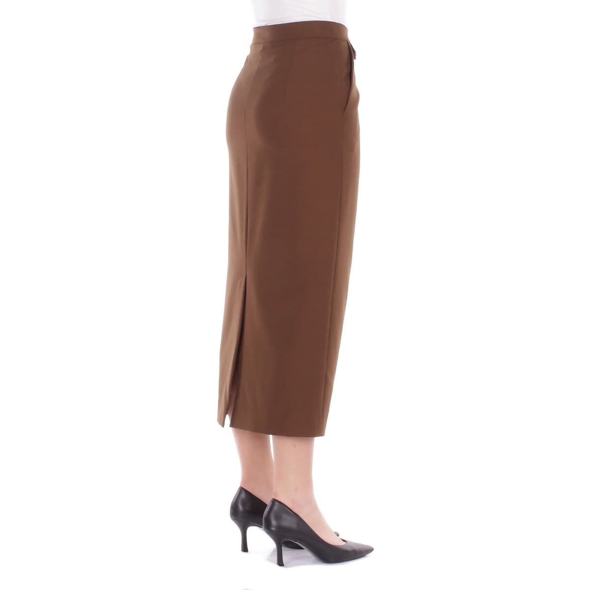 Women's Skirts Solotre Brown