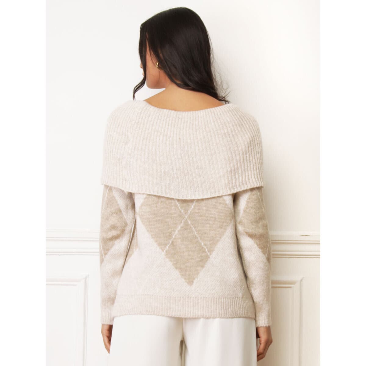 Women's Sweaters La Modeuse Beige