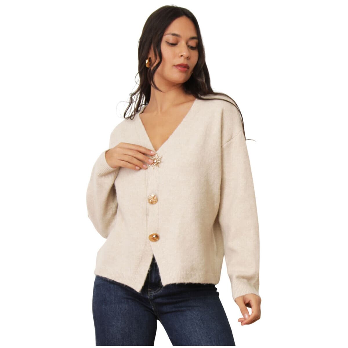 Women's Jackets La Modeuse Beige