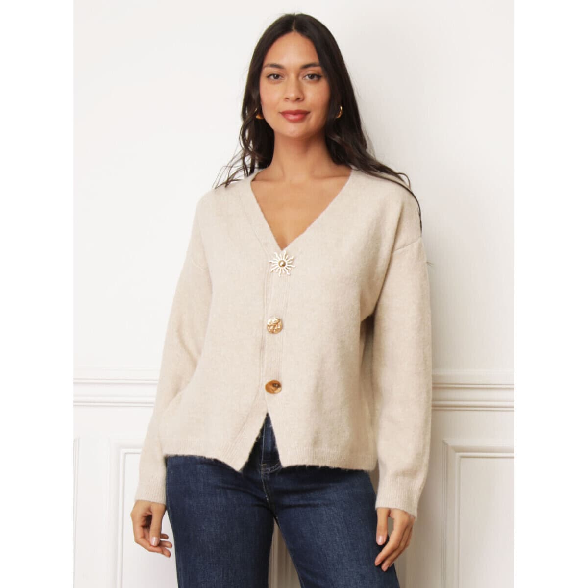 Women's Jackets La Modeuse Beige