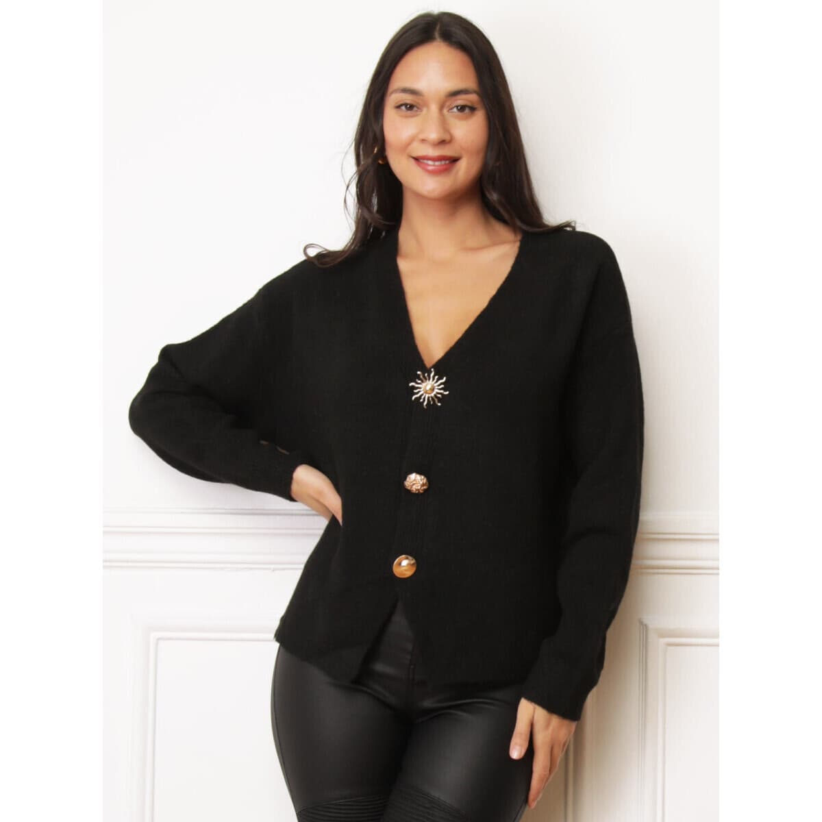 Women's Sweaters La Modeuse Black