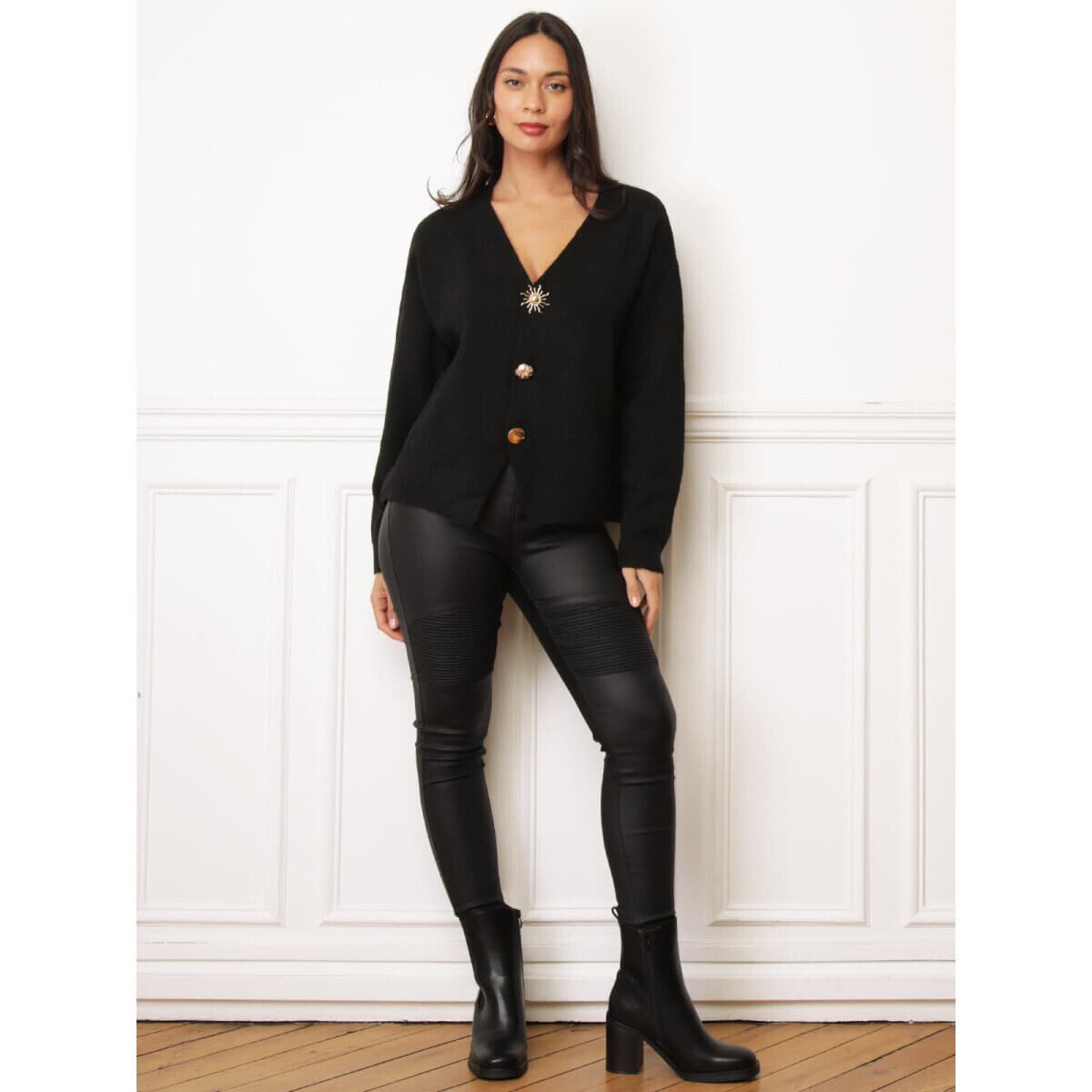 Women's Sweaters La Modeuse Black