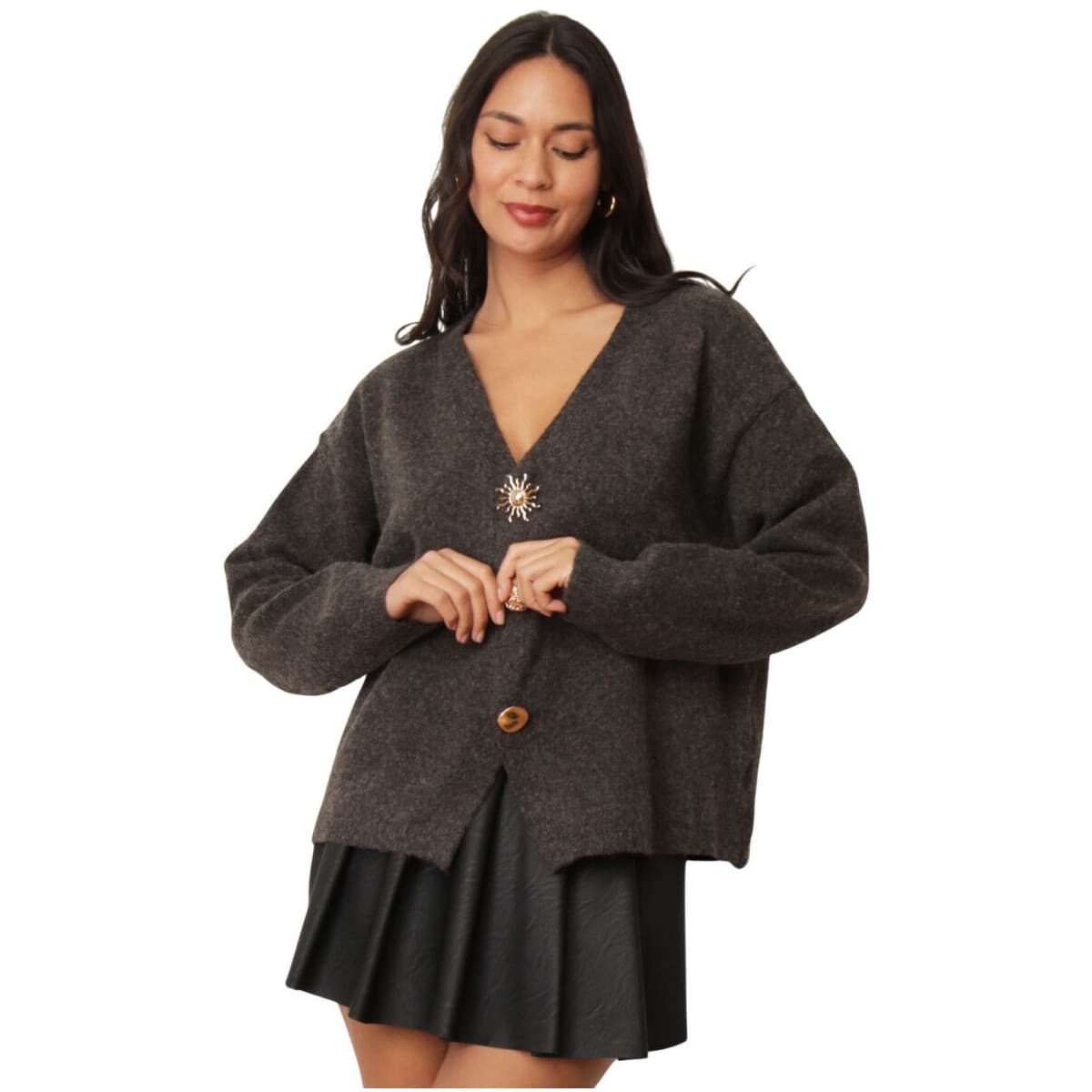 Women's Jackets La Modeuse Brown