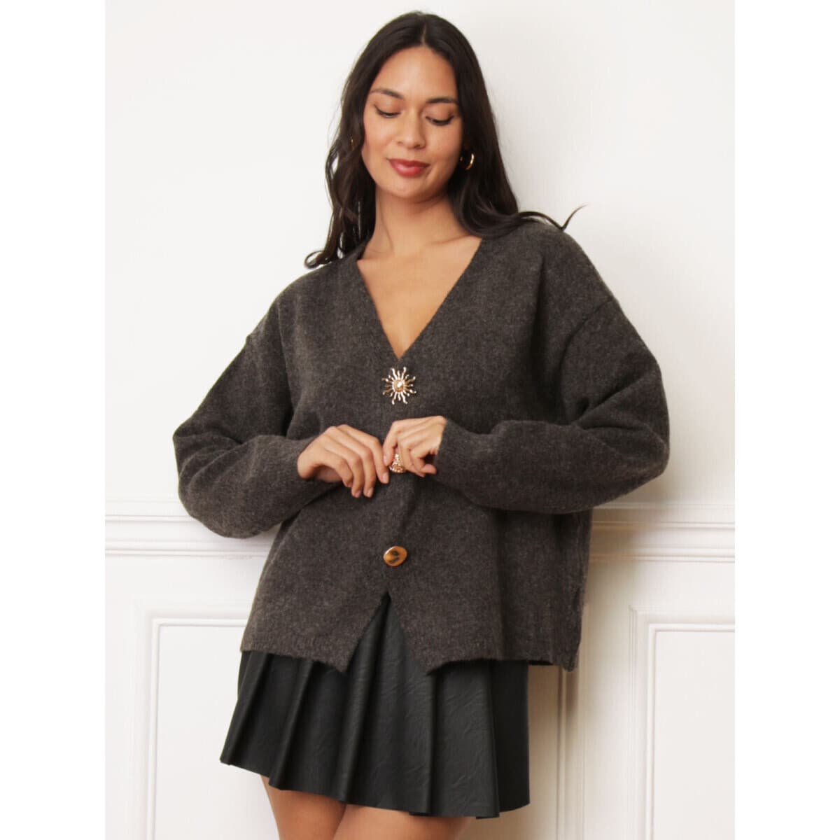 Women's Jackets La Modeuse Brown