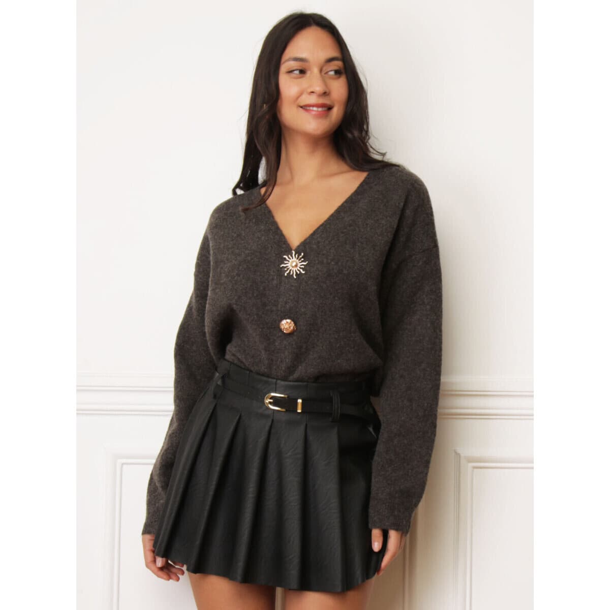 Women's Jackets La Modeuse Brown