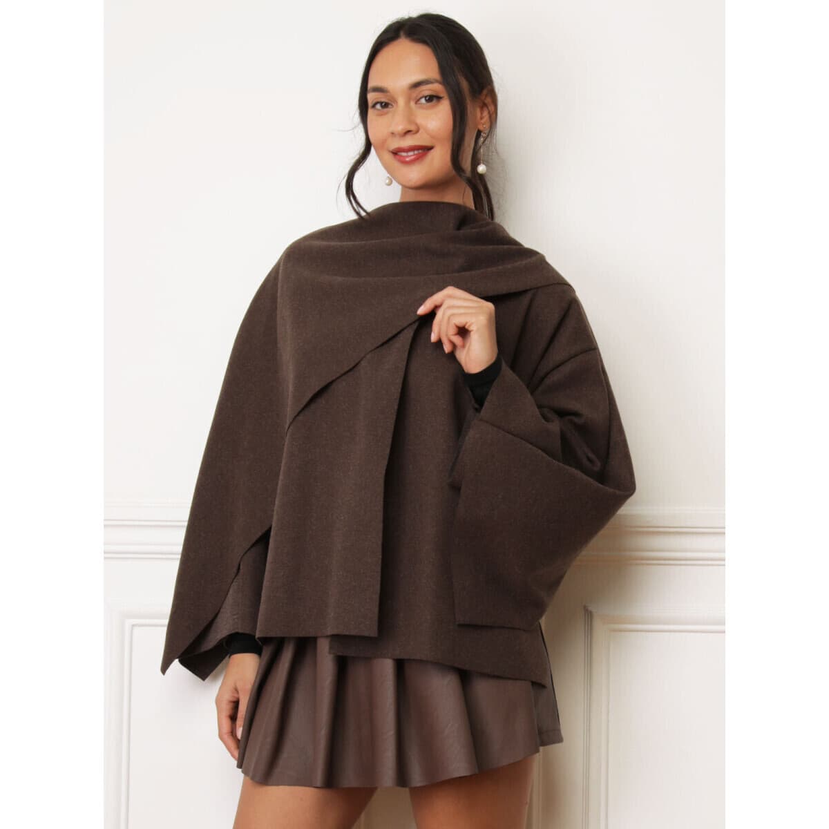 Women's Jackets La Modeuse Brown