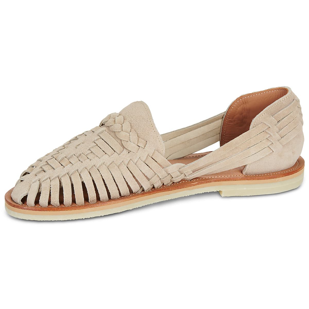 Women's Ballet Flats Mapache Beige
