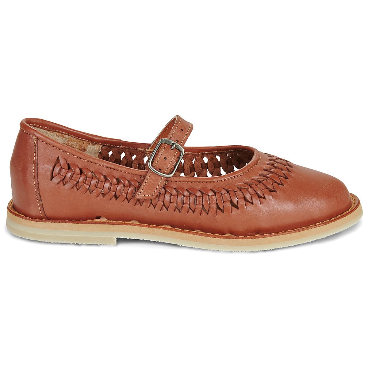 Women's Ballet Flats Mapache Brown