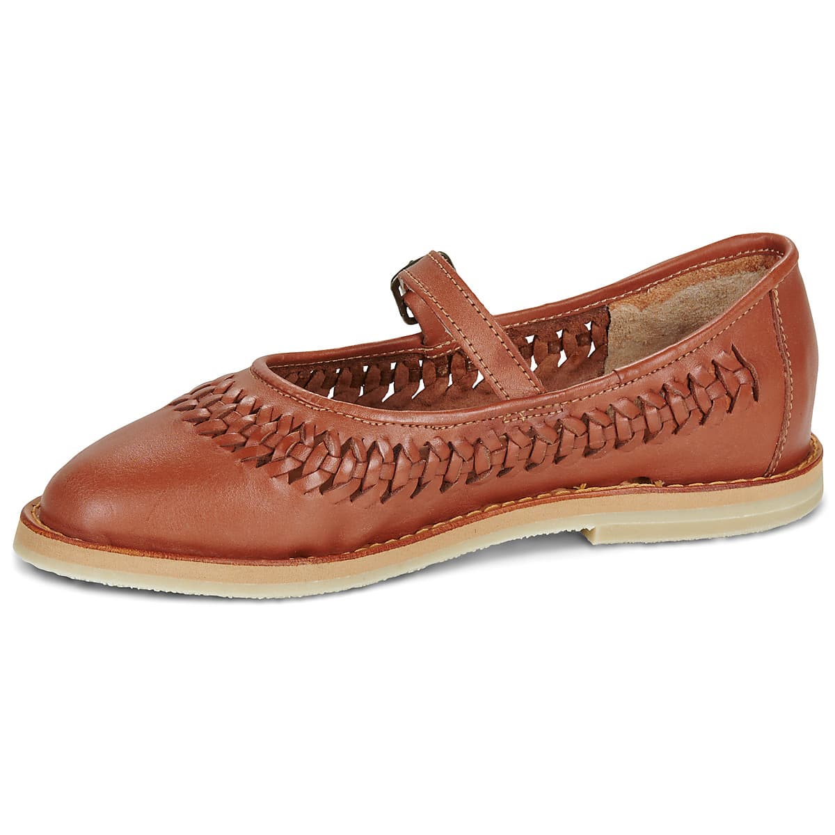 Women's Ballet Flats Mapache Brown