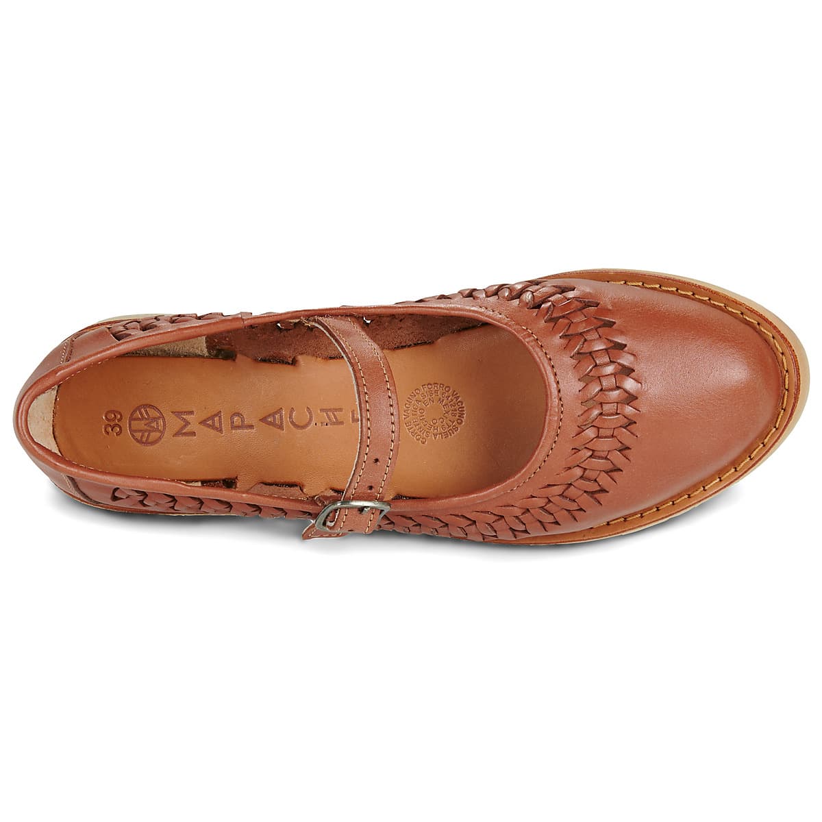 Women's Ballet Flats Mapache Brown