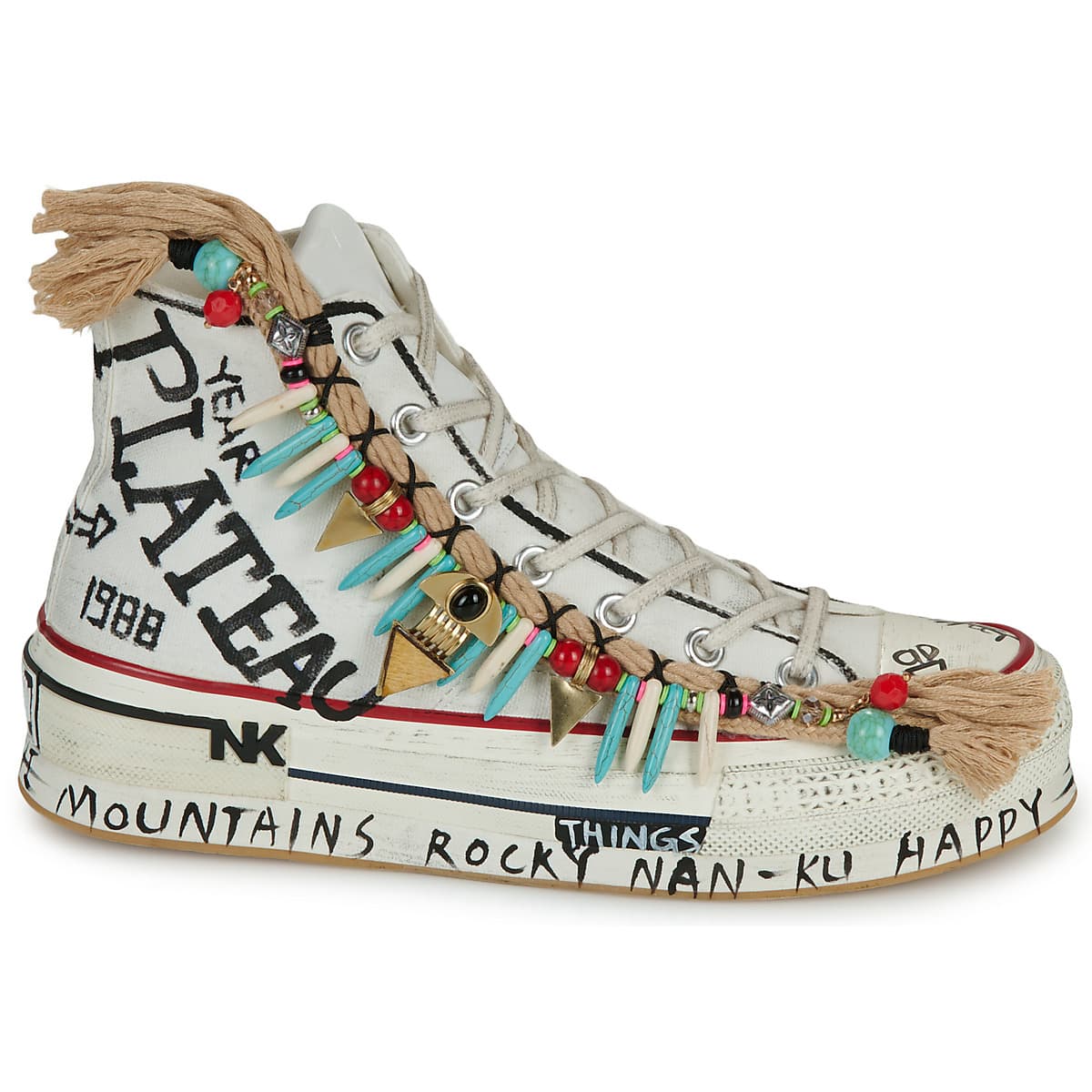 Women's Sneakers NAN-KU White