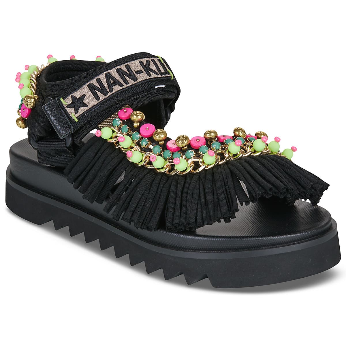 Σανδάλια χωρίς τακούνι NAN-KU EKS-12L