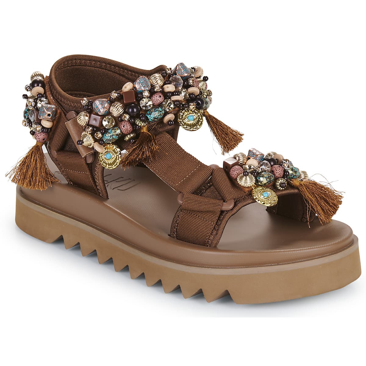 Σανδάλια χωρίς τακούνι NAN-KU EKS-05L