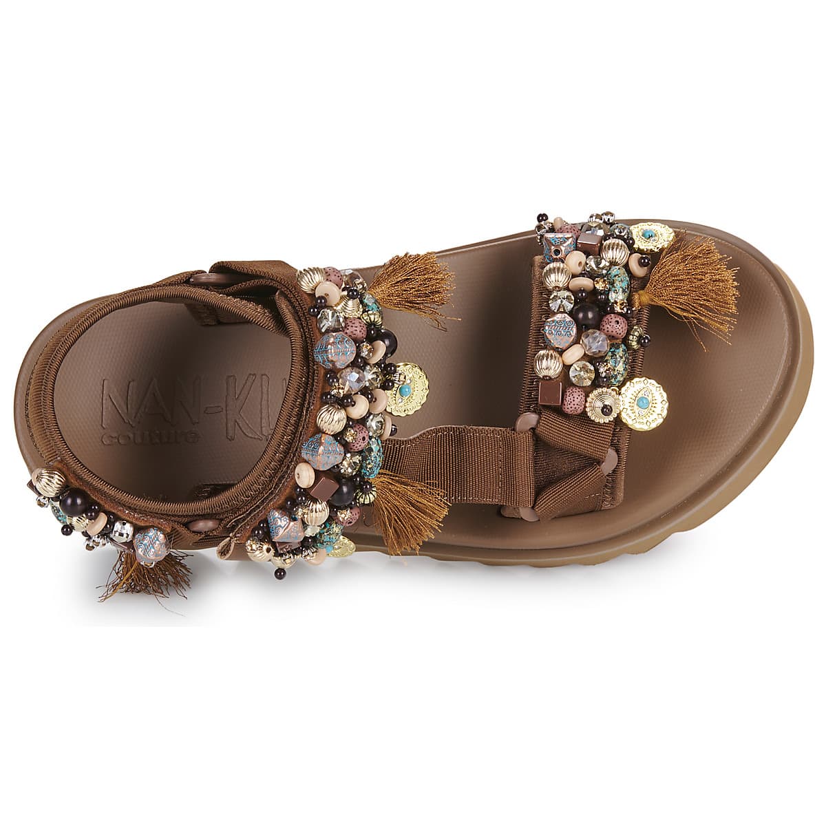 Women's Platforms NAN-KU Brown