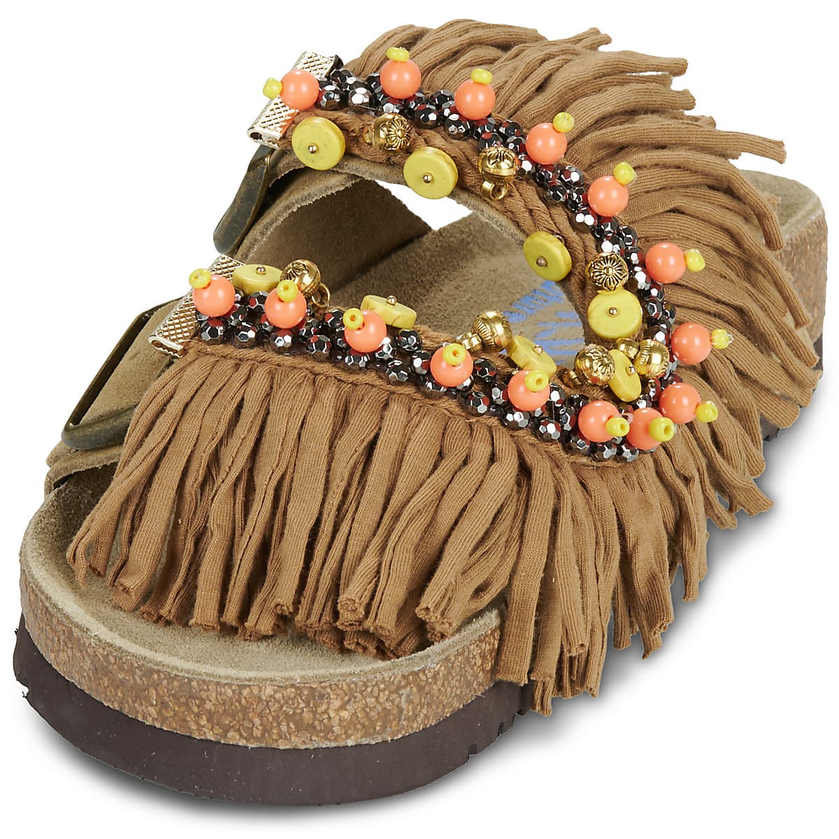 Women's Mules NAN-KU Brown