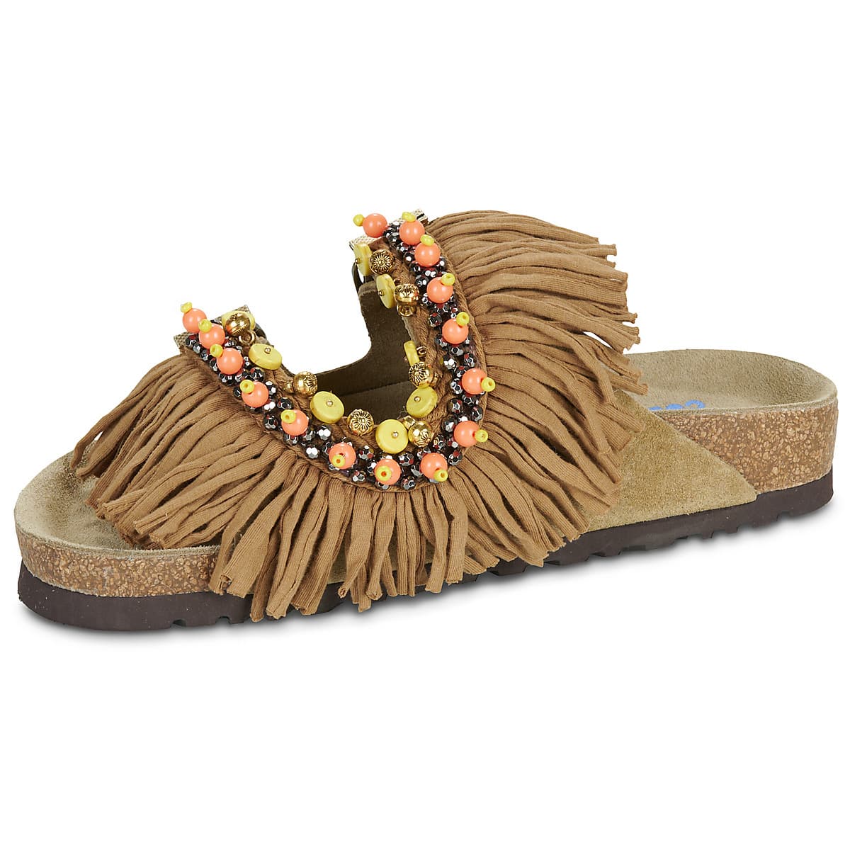 Women's Mules NAN-KU Brown