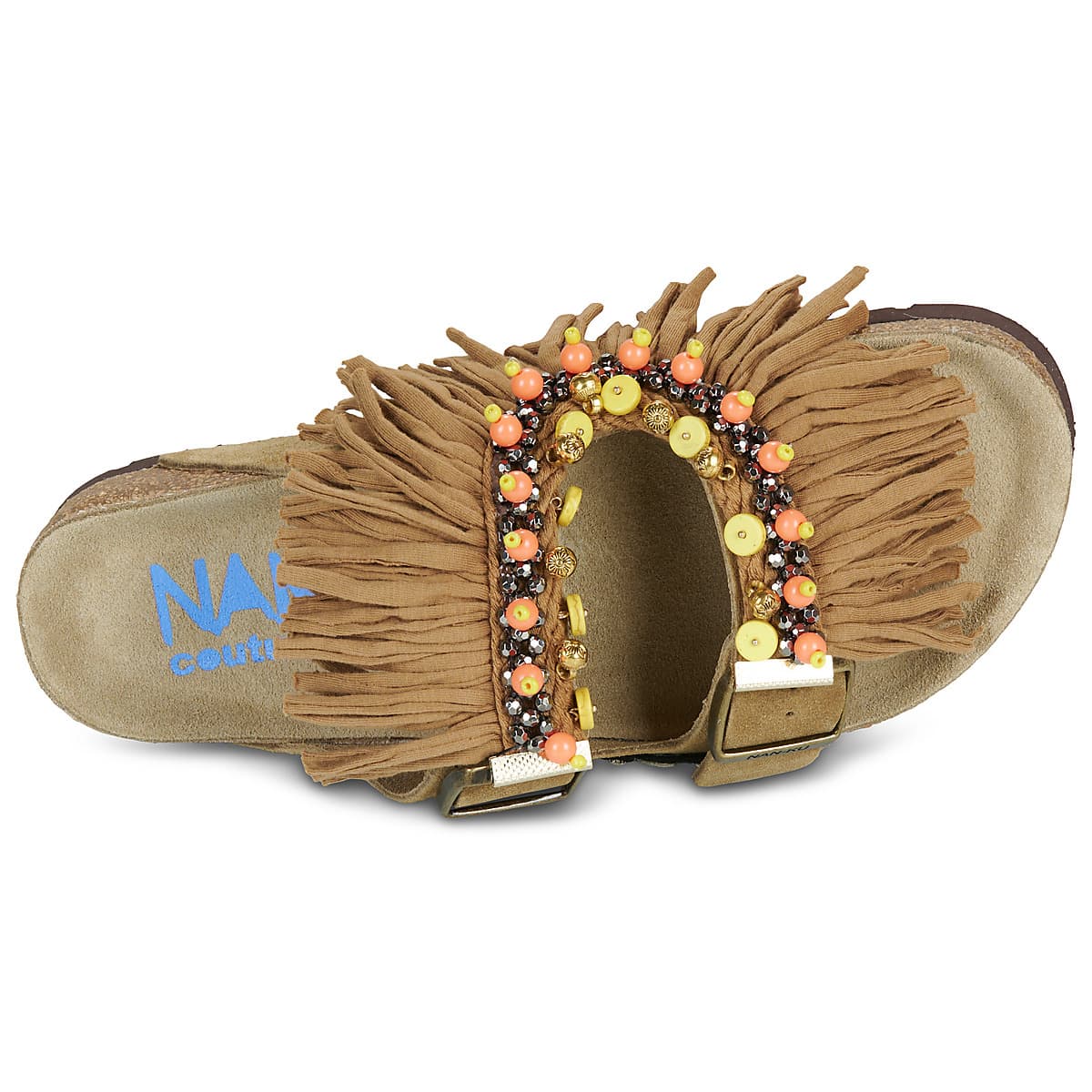Women's Mules NAN-KU Brown