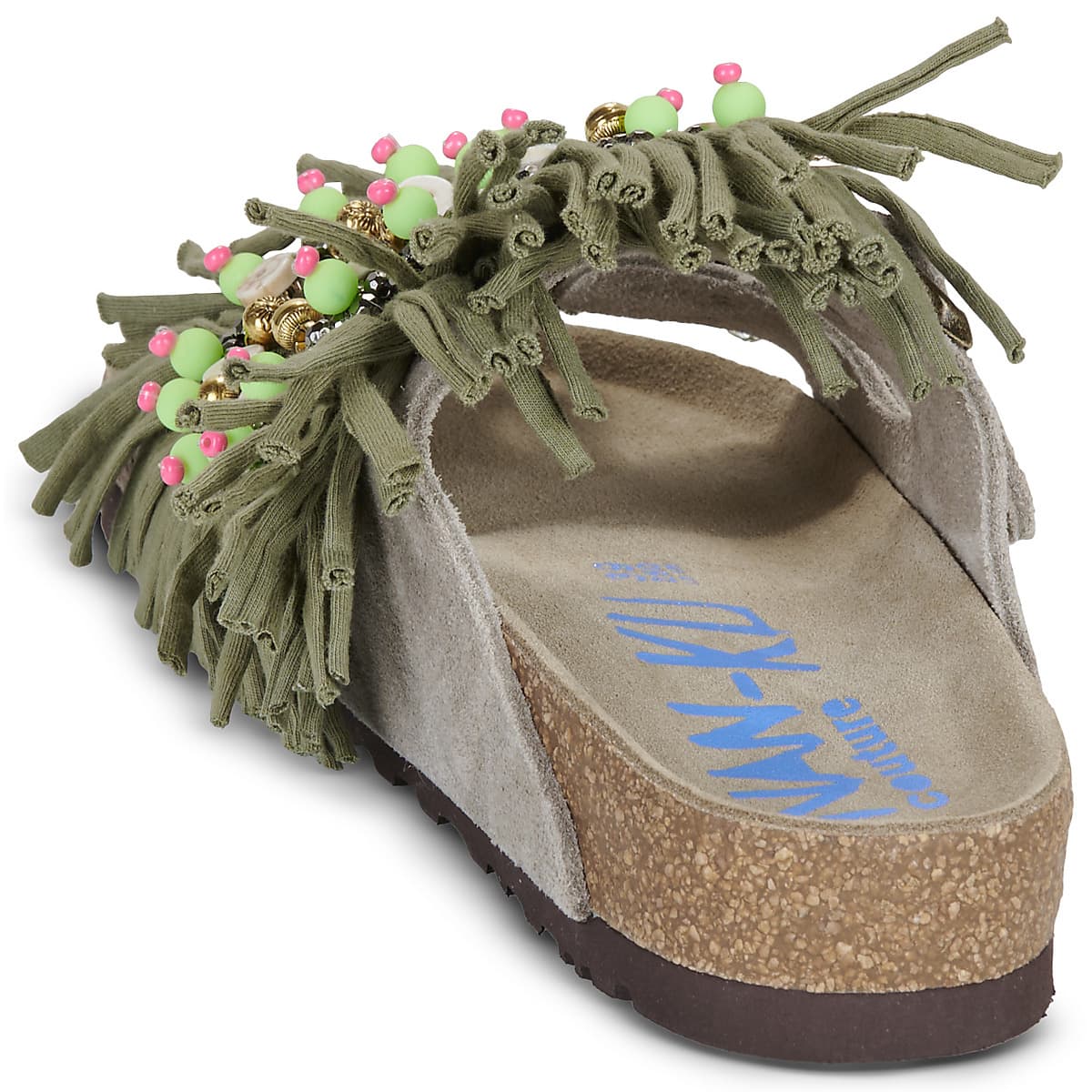 Women's Mules NAN-KU Khaki
