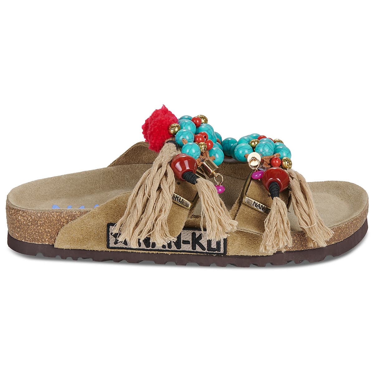 Women's Mules NAN-KU Brown