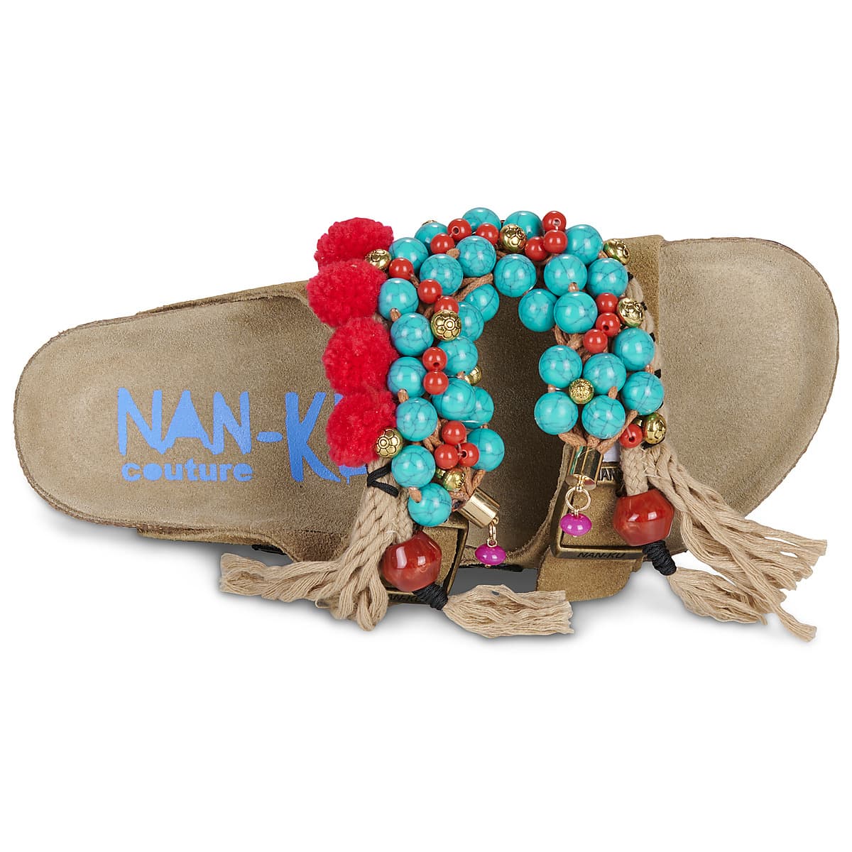 Women's Mules NAN-KU Brown