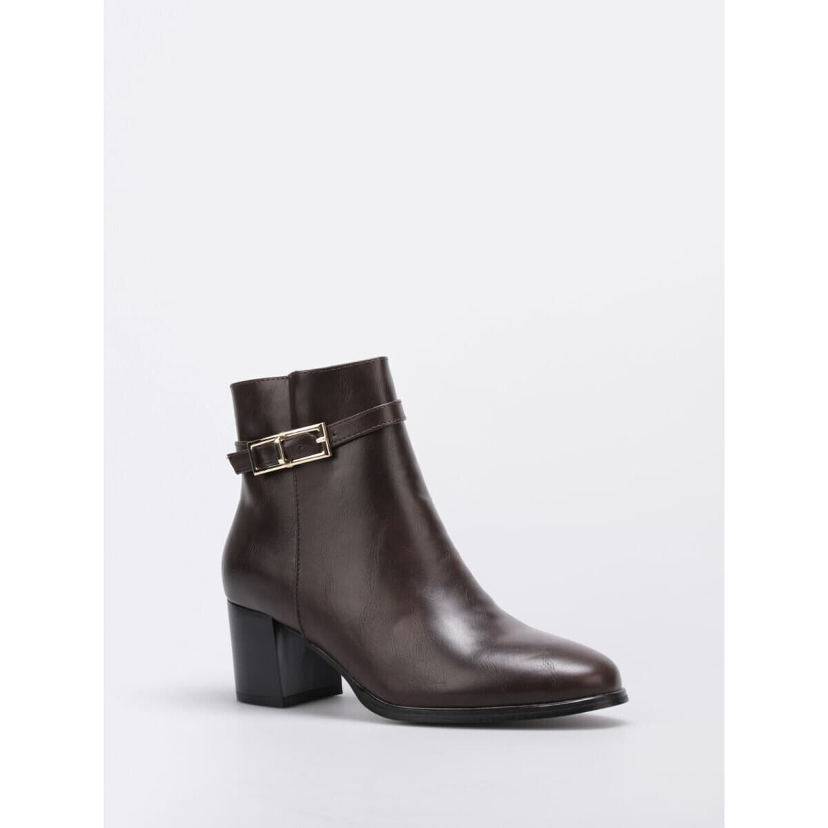 Women's Ankle Boots La Modeuse Brown