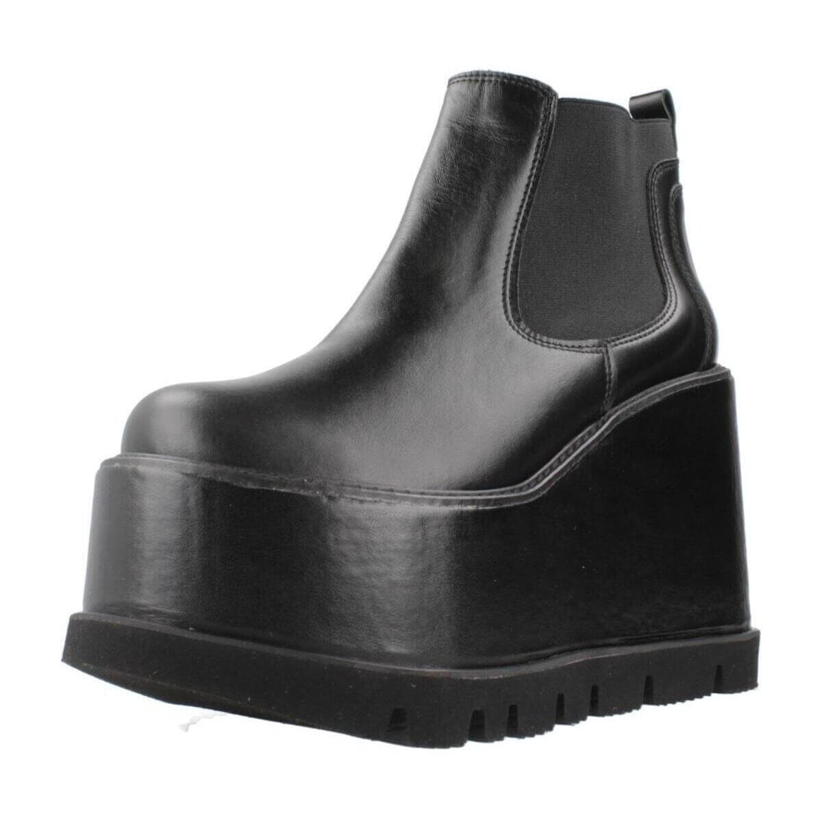 Women's Boots Yellow Black