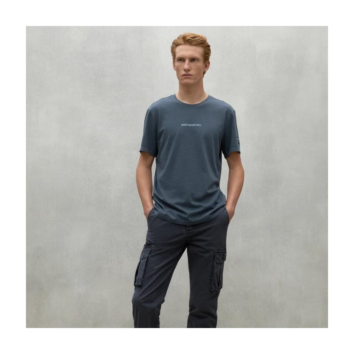 Men's T-Shirts Ecoalf Blue
