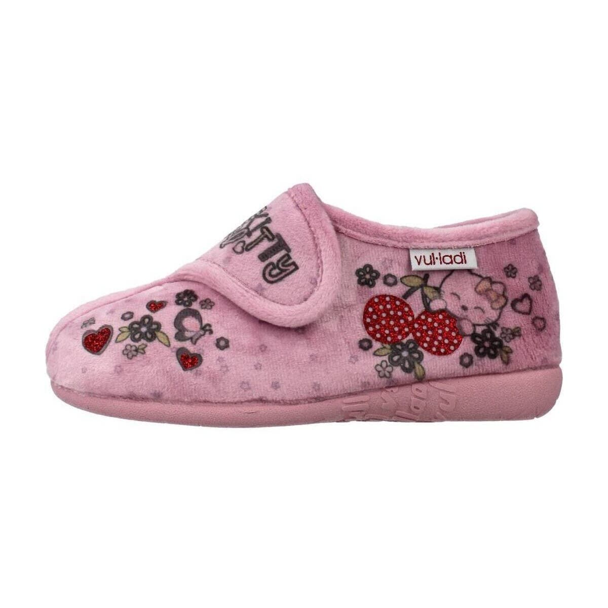 Girls' House Slippers Vulladi Pink