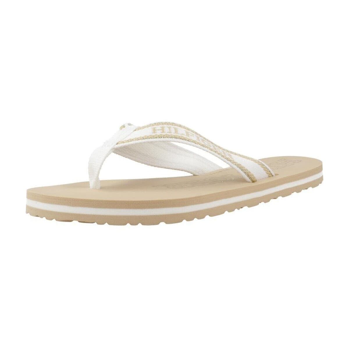 Women's Flip Flops Tommy Hilfiger White