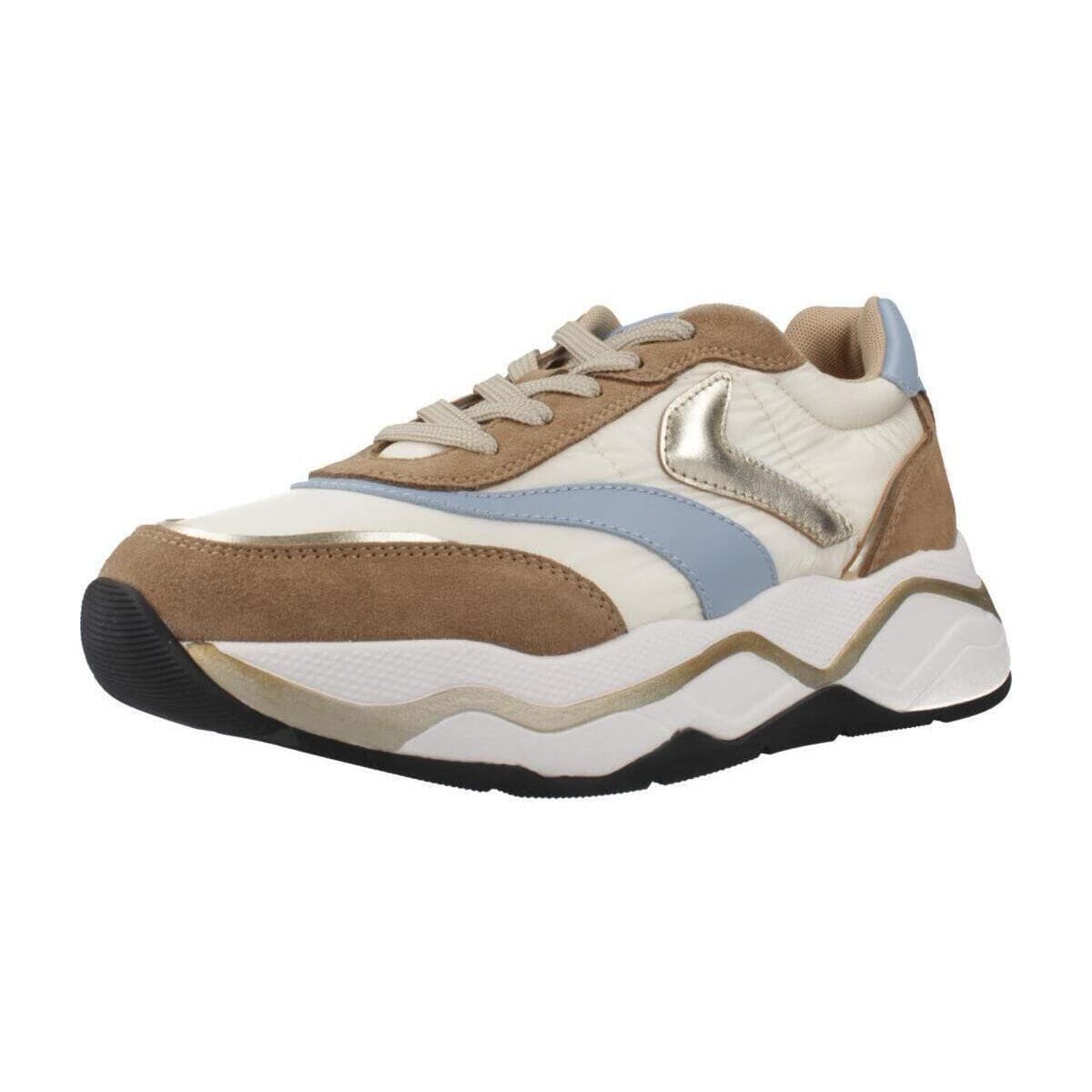 Women's Sneakers Voile Blanche Beige
