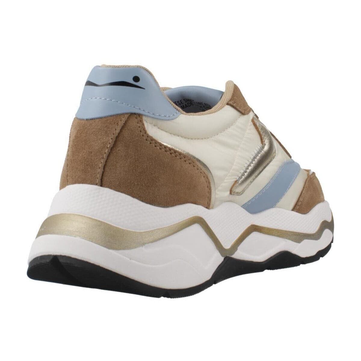 Women's Sneakers Voile Blanche Beige