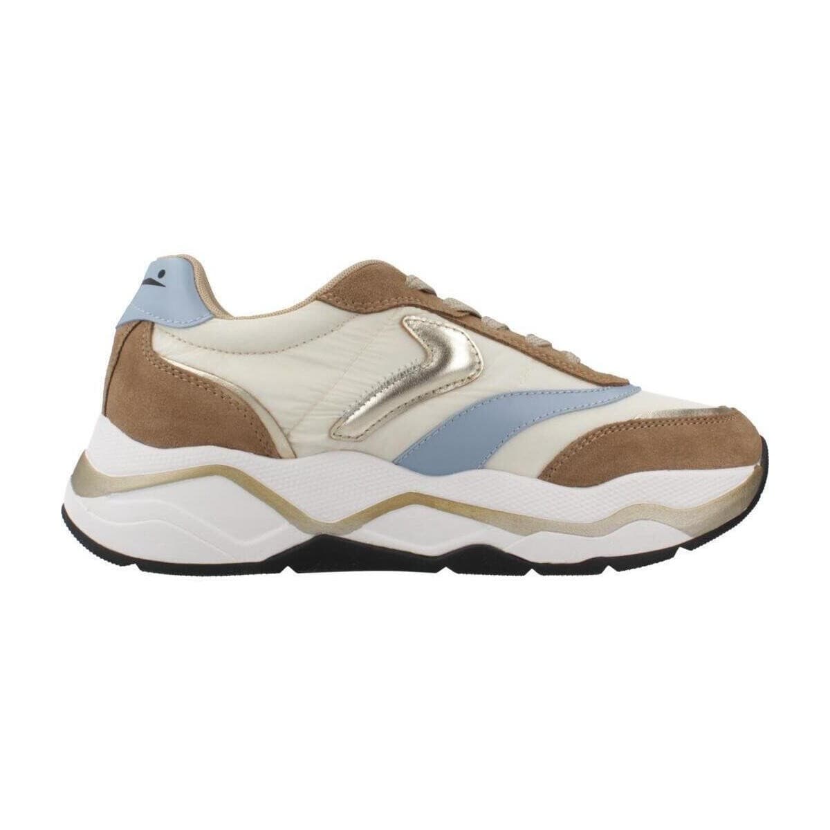 Women's Sneakers Voile Blanche Beige