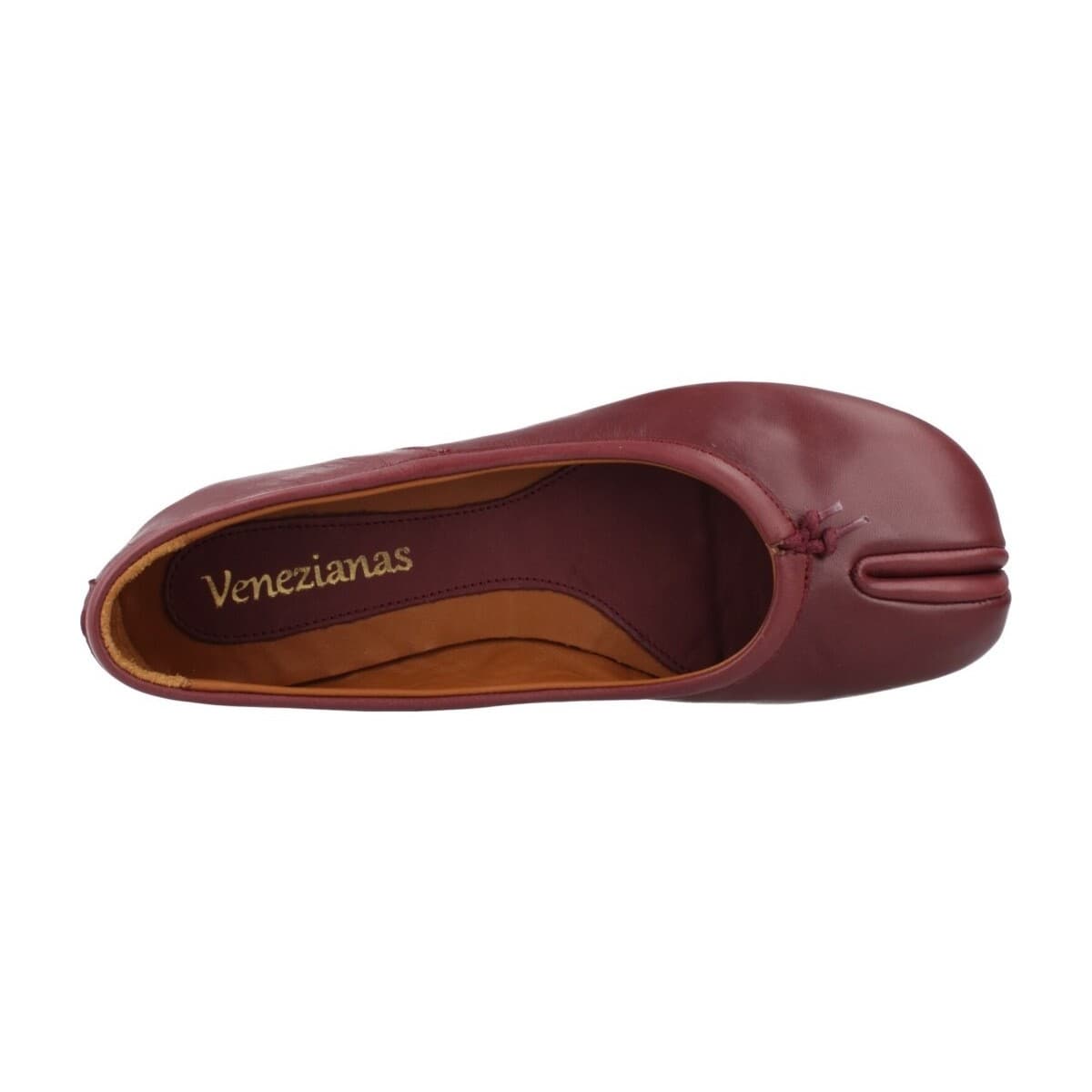 Women's Ballet Flats Venezianas Scarpe Originali Bordeaux