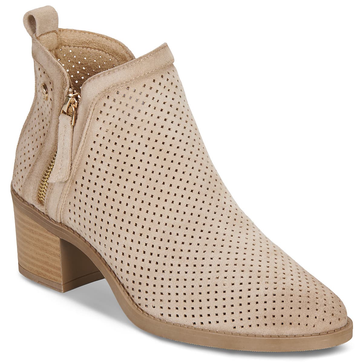 Women's Ankle Boots Xti Beige