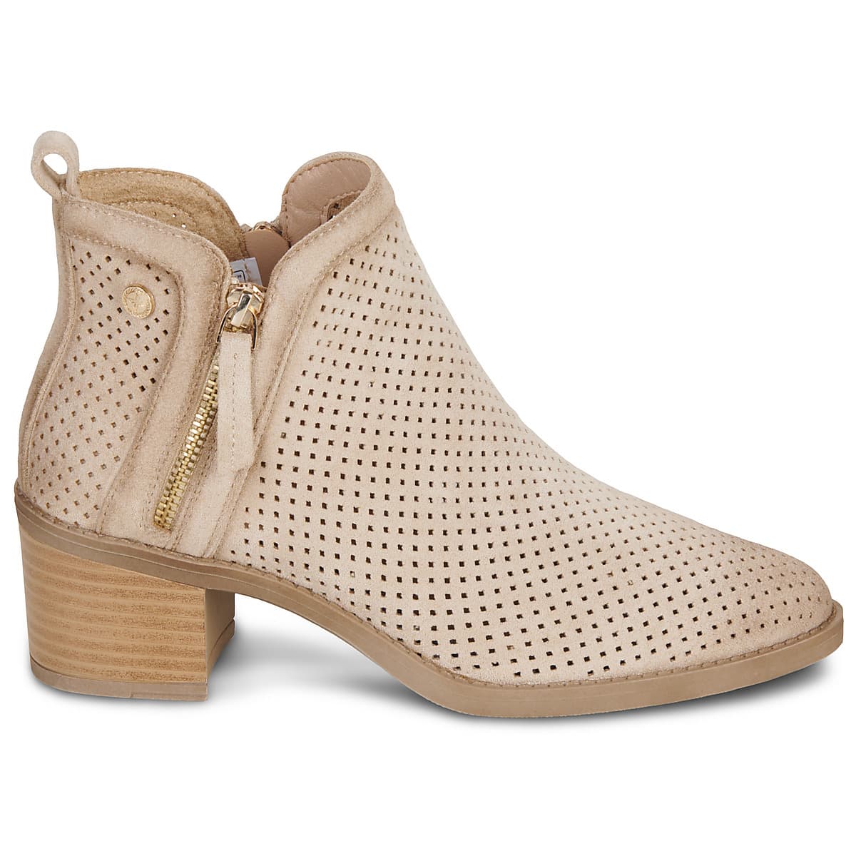 Women's Ankle Boots Xti Beige