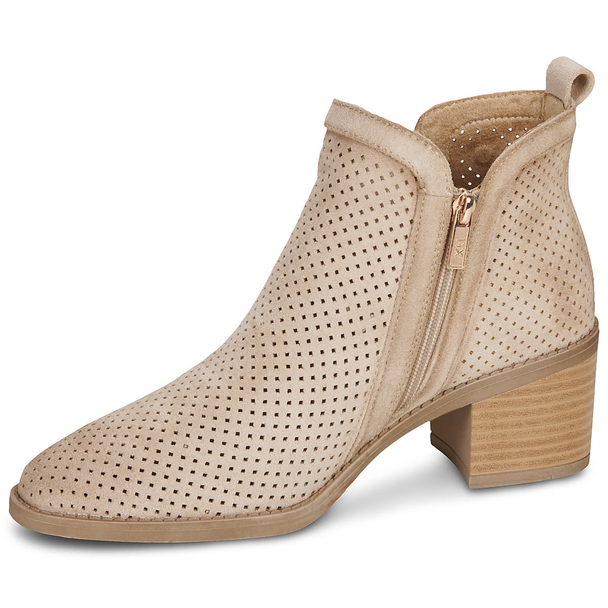 Women's Ankle Boots Xti Beige