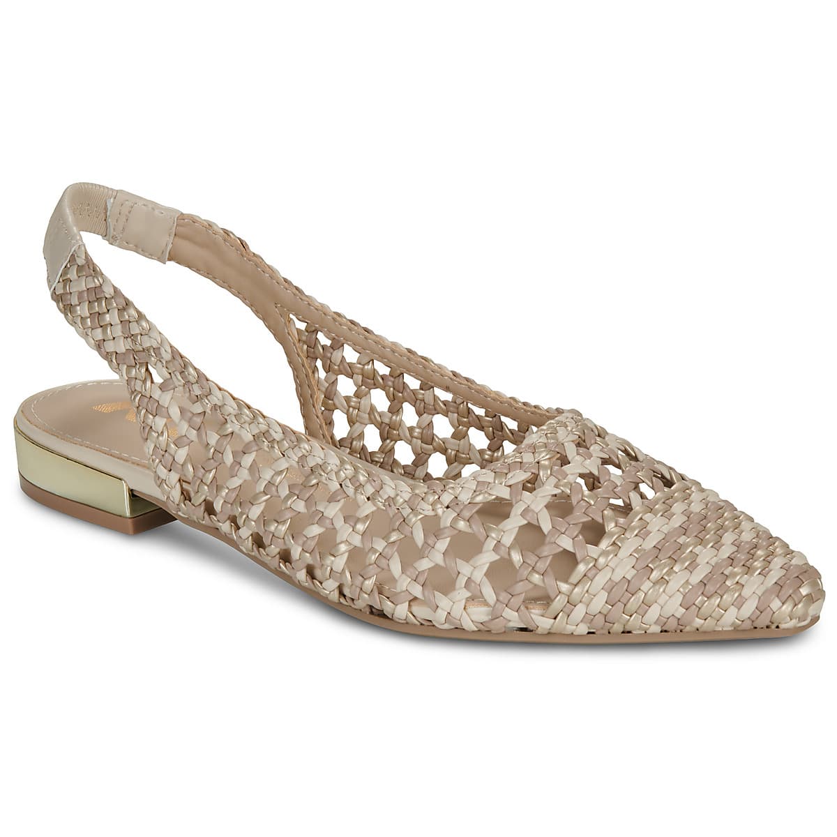 Women's Ballet Flats Xti Gold
